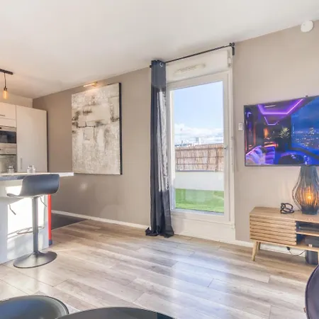 Skylounge- 8pers -families - Pros -terrace- Bbq -parking- Wifi Apartment